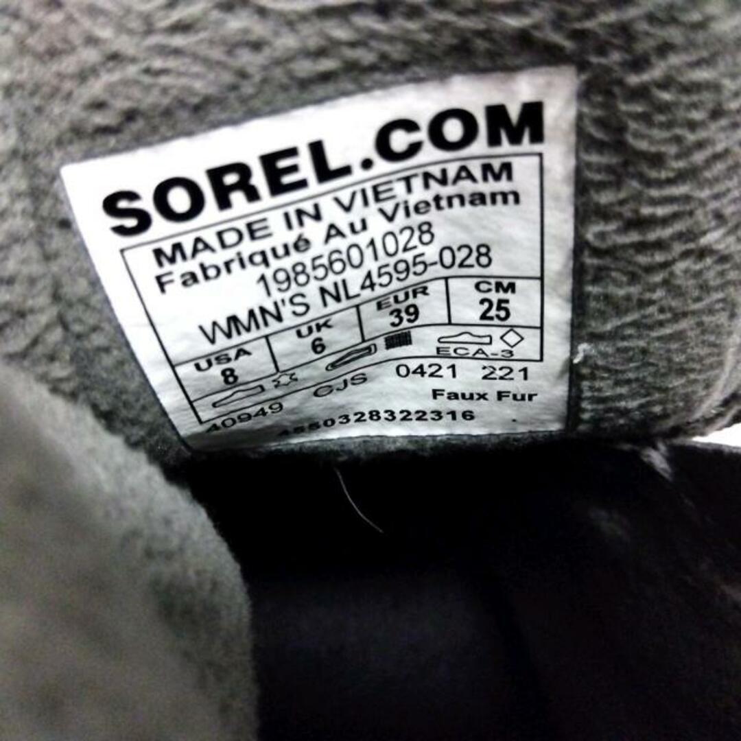 SOREL(ソレル)のSOREL(ソレル) ショートブーツ レディース - ダークグレー スエード レディースの靴/シューズ(ブーツ)の商品写真