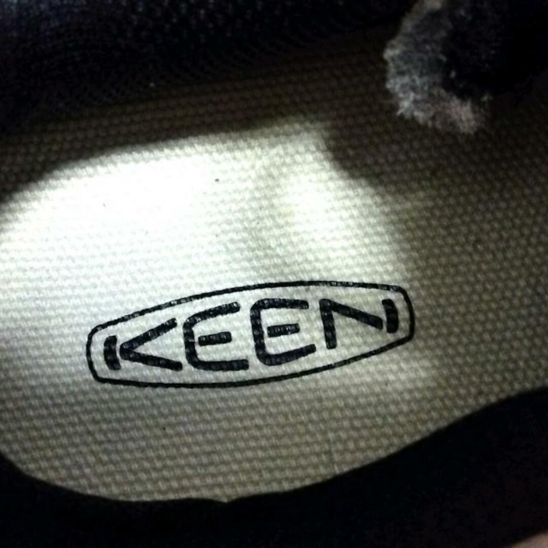 KEEN(キーン)のKEEN(キーン) スニーカー レディース - グレーベージュ×レッド スエード レディースの靴/シューズ(スニーカー)の商品写真