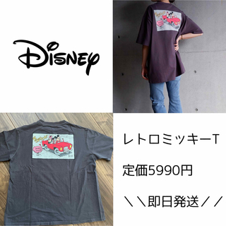 ディズニー(Disney)のDisney レトロミッキーT(Tシャツ(半袖/袖なし))