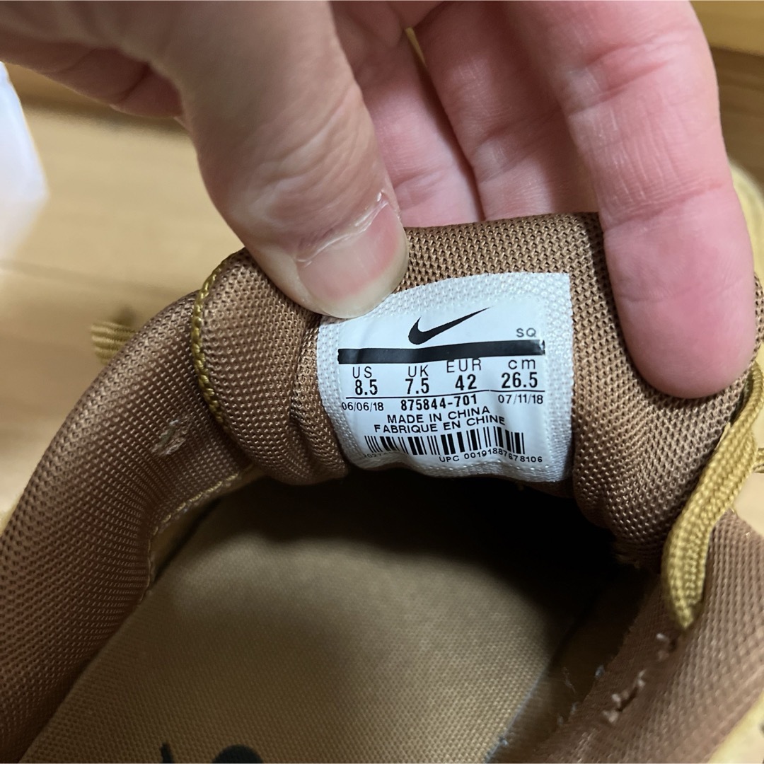 NIKE(ナイキ)のNIKE AIR MAX 1 PREMIUM "WHEAT/SUEDE" メンズの靴/シューズ(スニーカー)の商品写真