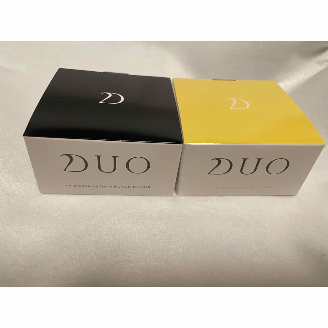 DUO(デュオ)の未使用 クレンジングバームDuo 2種類 コスメ/美容のスキンケア/基礎化粧品(クレンジング/メイク落とし)の商品写真
