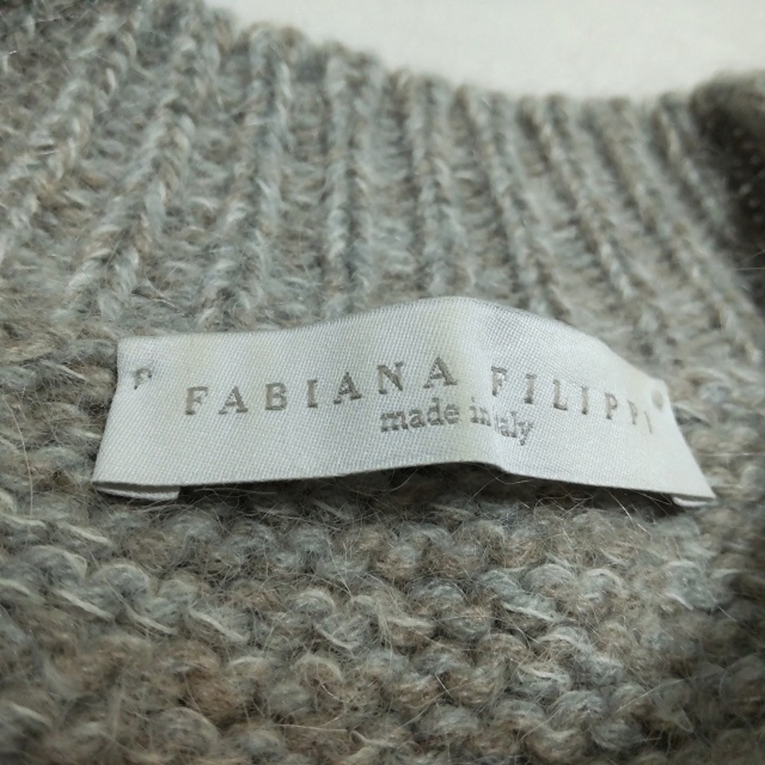 FABIANA FILIPPI(ファビアーナフィリッピ) 長袖セーター サイズXS レディース - グレー ハイネック レディースのトップス(ニット/セーター)の商品写真