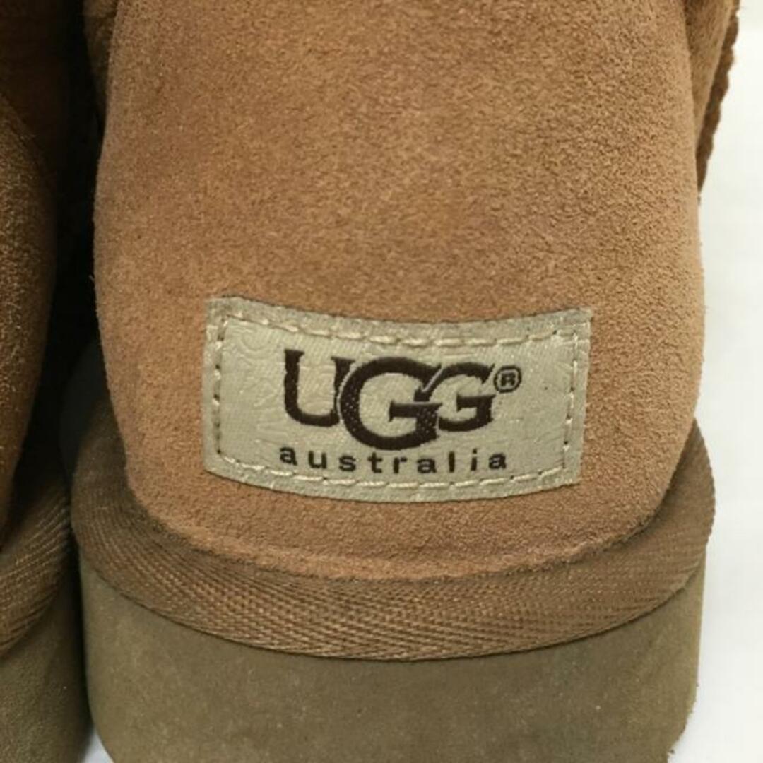 UGG(アグ)のUGG(アグ) ショートブーツ 25 レディース クラシックショート 5825 ブラウン ムートン レディースの靴/シューズ(ブーツ)の商品写真