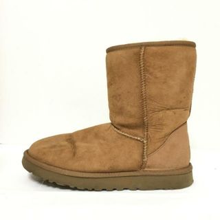 アグ(UGG)のUGG(アグ) ショートブーツ 25 レディース クラシックショート 5825 ブラウン ムートン(ブーツ)