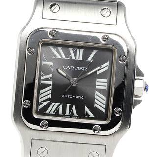 カルティエ(Cartier)のカルティエ CARTIER W20067D6 サントスガルベLM アジア限定品 自動巻き メンズ 良品 _810017(腕時計(アナログ))