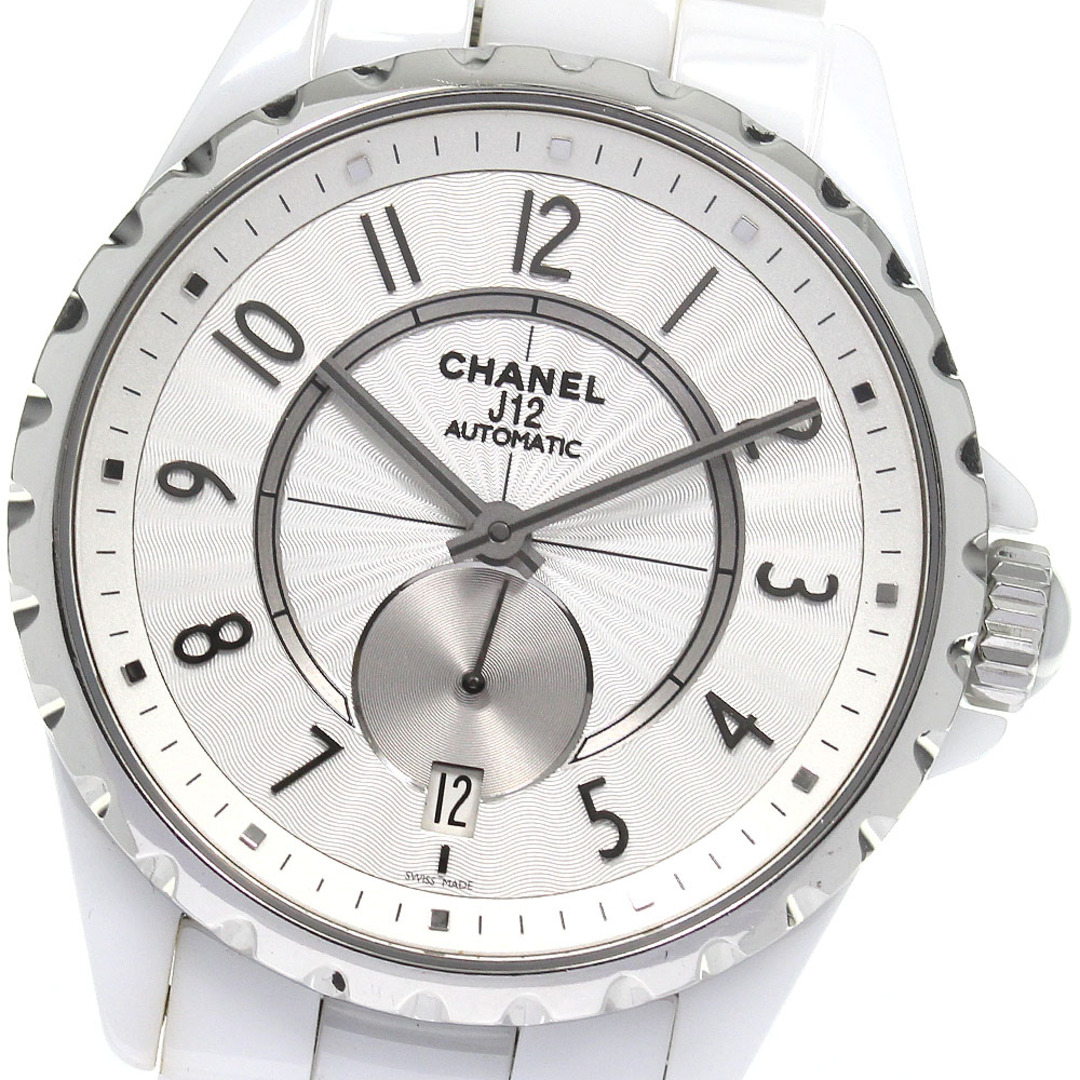 CHANEL(シャネル)のシャネル CHANEL H3837 J12 白セラミック 自動巻き メンズ 保証書付き_807630 メンズの時計(腕時計(アナログ))の商品写真