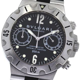 ブルガリ(BVLGARI)のブルガリ BVLGARI SCB38S ディアゴノ スクーバ クロノグラフ 自動巻き メンズ _809475(腕時計(アナログ))