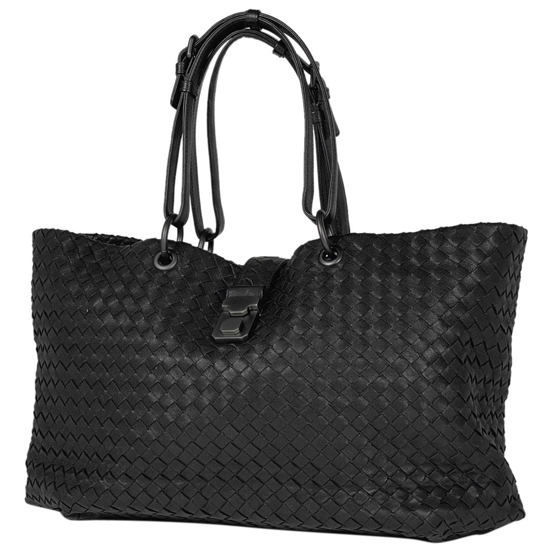 Bottega Veneta(ボッテガヴェネタ)のボッテガヴェネタ イントレチャート トートバッグ レディース 【中古】 レディースのバッグ(トートバッグ)の商品写真