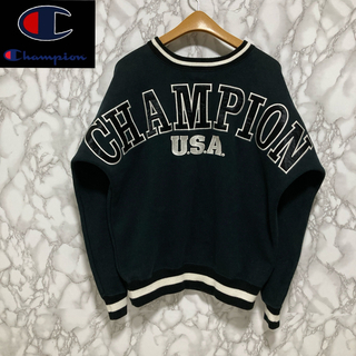 チャンピオン(Champion)のChampion スウェット　刺繍ロゴ　ゴールドウイン　90s USA(スウェット)