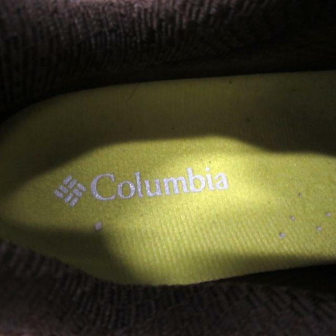 Columbia(コロンビア)のcolumbia(コロンビア) シューズ メンズ - ダークブラウン×黒×マルチ トレッキングシューズ 化学繊維×スエード メンズの靴/シューズ(その他)の商品写真