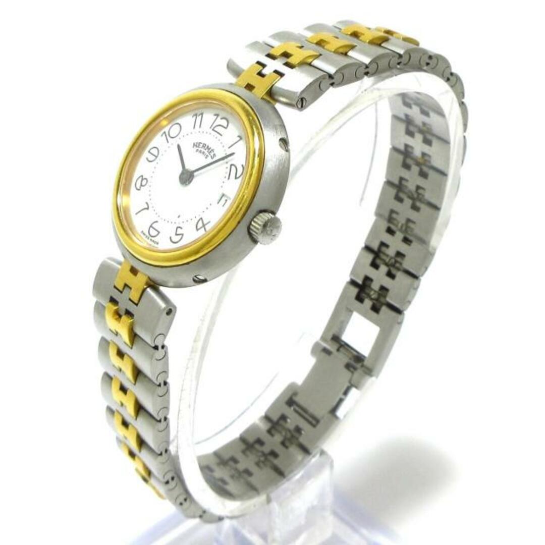 Hermes(エルメス)のHERMES(エルメス) 腕時計 プロフィール レディース アイボリー レディースのファッション小物(腕時計)の商品写真