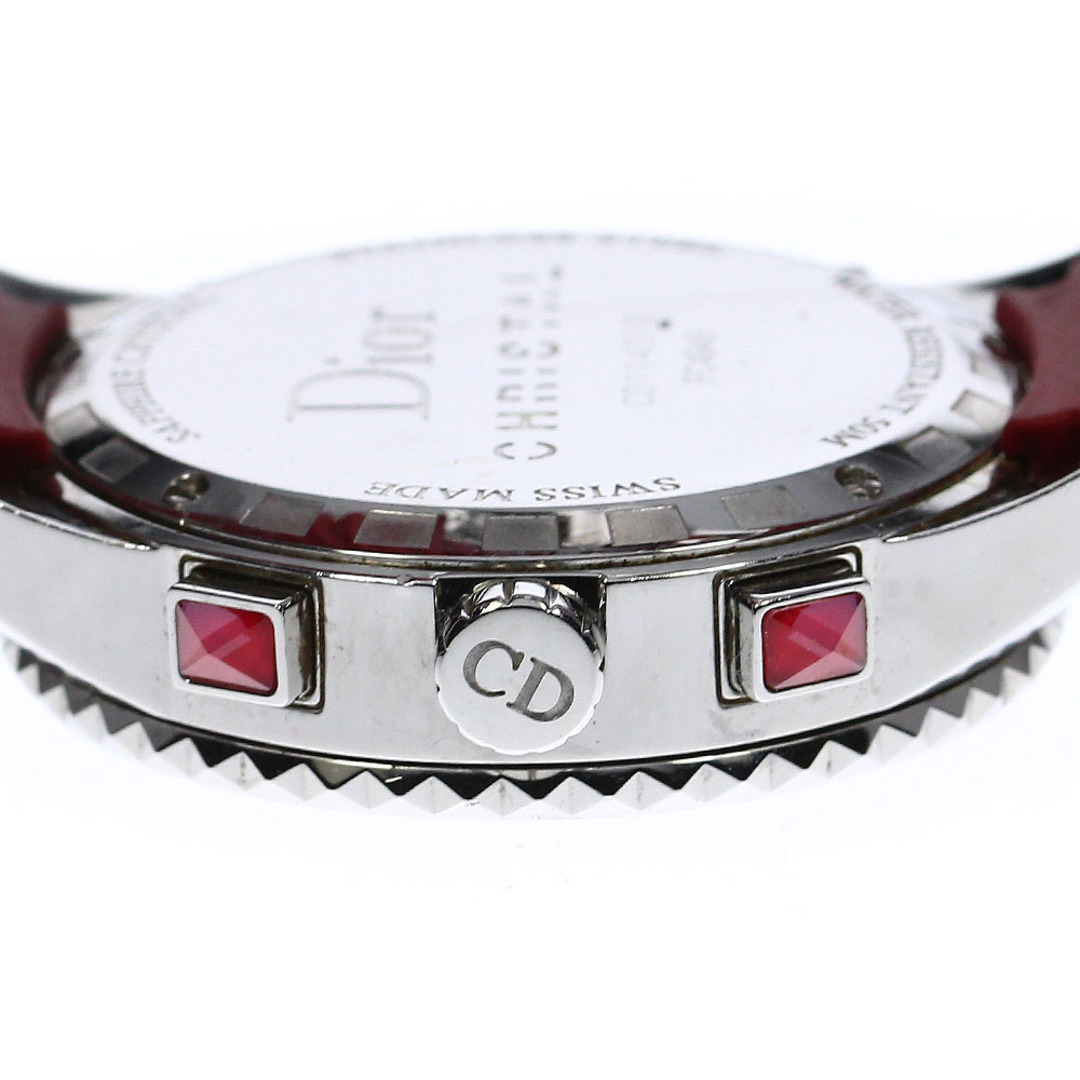 Dior(ディオール)のディオール Dior CD11431B クリスタル ダイヤベゼル クロノグラフ クォーツ レディース _805054 レディースのファッション小物(腕時計)の商品写真