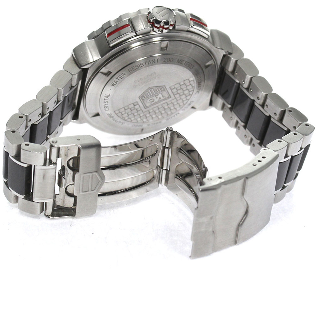 TAG Heuer(タグホイヤー)のタグホイヤー TAG HEUER CAU2011-0 フォーミュラー1 クロノグラフ デイト 自動巻き メンズ 保証書付き メーカーOH済_809516 メンズの時計(腕時計(アナログ))の商品写真