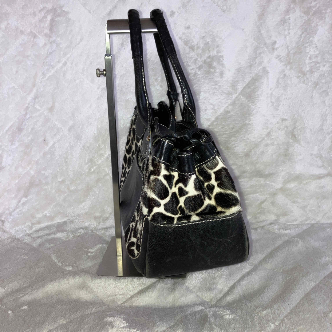 GINZA Kanematsu(ギンザカネマツ)の銀座かねまつ　ハラコハンドバッグ レディースのバッグ(ハンドバッグ)の商品写真