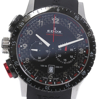 エドックス(EDOX)のエドックス EDOX 10305-3NR-NR クロノラリー デイト クロノグラフ クォーツ メンズ _806390(腕時計(アナログ))