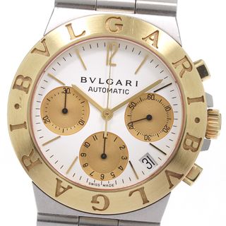 ブルガリ(BVLGARI)のブルガリ BVLGARI CH35SG ディアゴノ スポーツ PGコンビ クロノグラフ 自動巻き メンズ _804204(腕時計(アナログ))