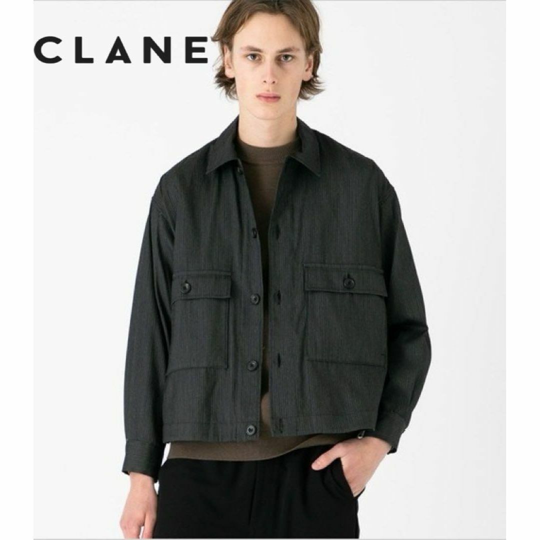 CLANE(クラネ)の美品★CLANE HOMME スタンドフォールカラージャケット 0316 メンズのジャケット/アウター(カバーオール)の商品写真