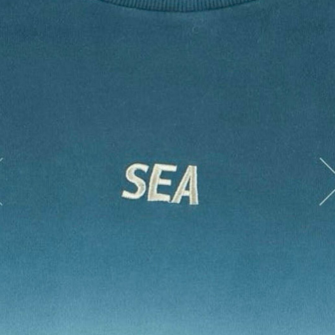 WIND AND SEA(ウィンダンシー)のWIND AND SEA  STEP_DYE RAGLAN CREW NECK メンズのトップス(スウェット)の商品写真