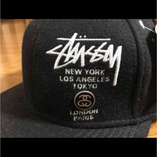 ステューシー(STUSSY)の◆world tour cap hat(キャップ)