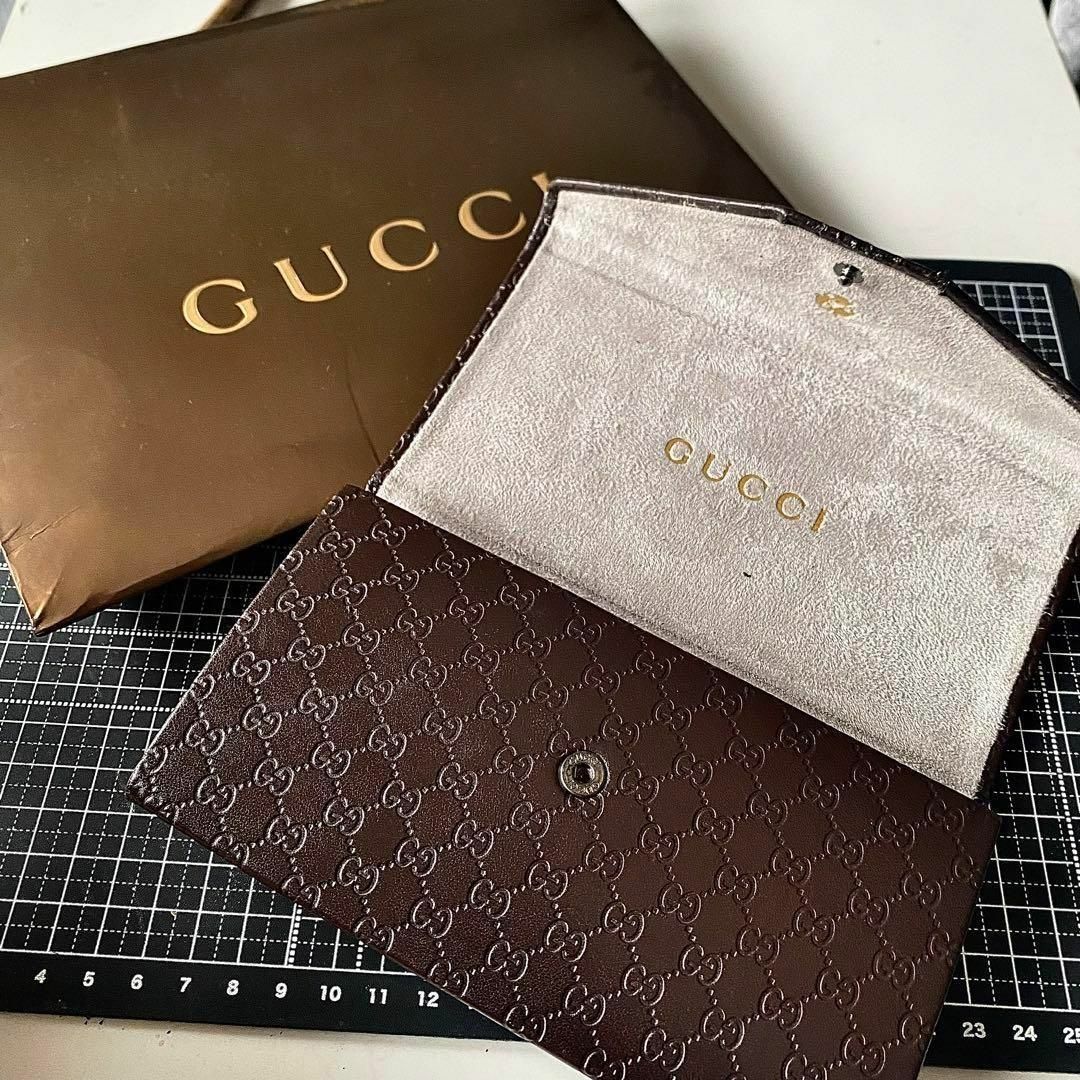 Gucci(グッチ)のGUCCI2点セット！GGキャンバス★小物入れバック。メガネケース！ メンズのバッグ(その他)の商品写真