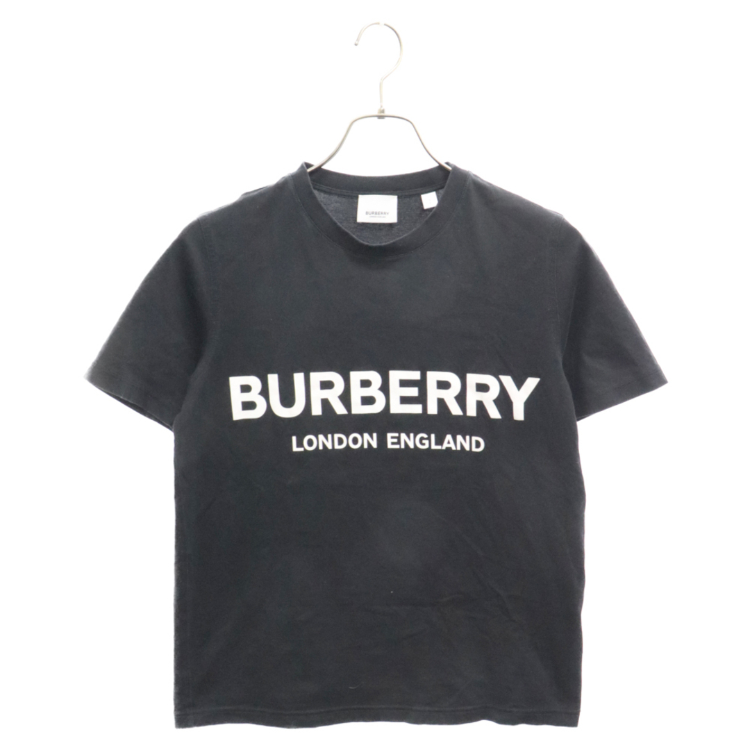 BURBERRY(バーバリー)のBURBERRY バーバリー ロゴプリントクルーネックTシャツ 半袖カットソー ブラック レディース 8011651 レディースのトップス(Tシャツ(半袖/袖なし))の商品写真