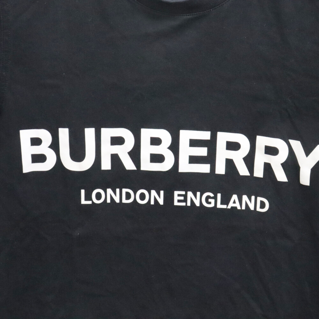 BURBERRY(バーバリー)のBURBERRY バーバリー ロゴプリントクルーネックTシャツ 半袖カットソー ブラック レディース 8011651 レディースのトップス(Tシャツ(半袖/袖なし))の商品写真