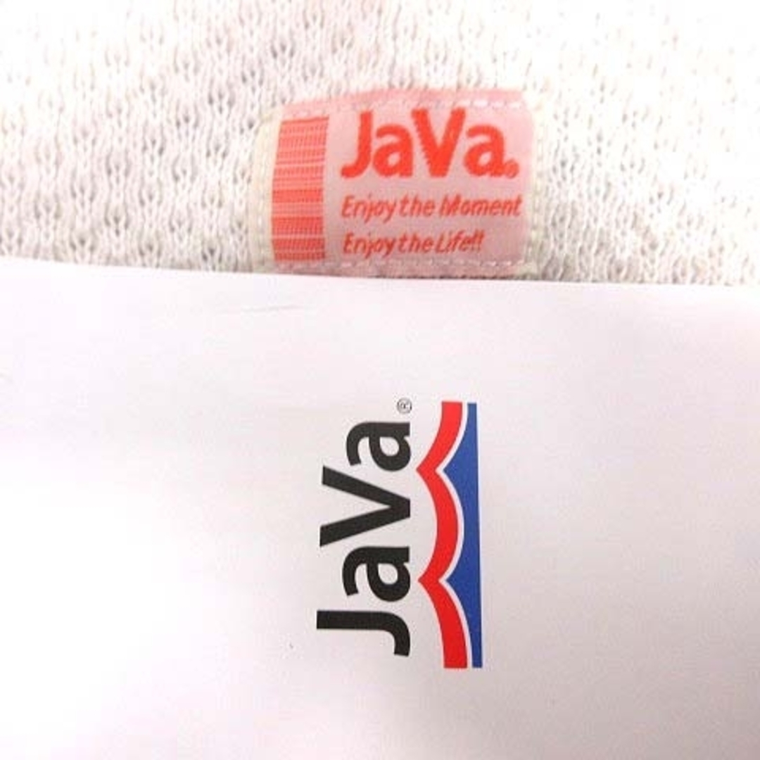 other(アザー)のジャバ JaVa ニット カットソー 七分袖 XL 白 ホワイト /YK レディースのトップス(ニット/セーター)の商品写真