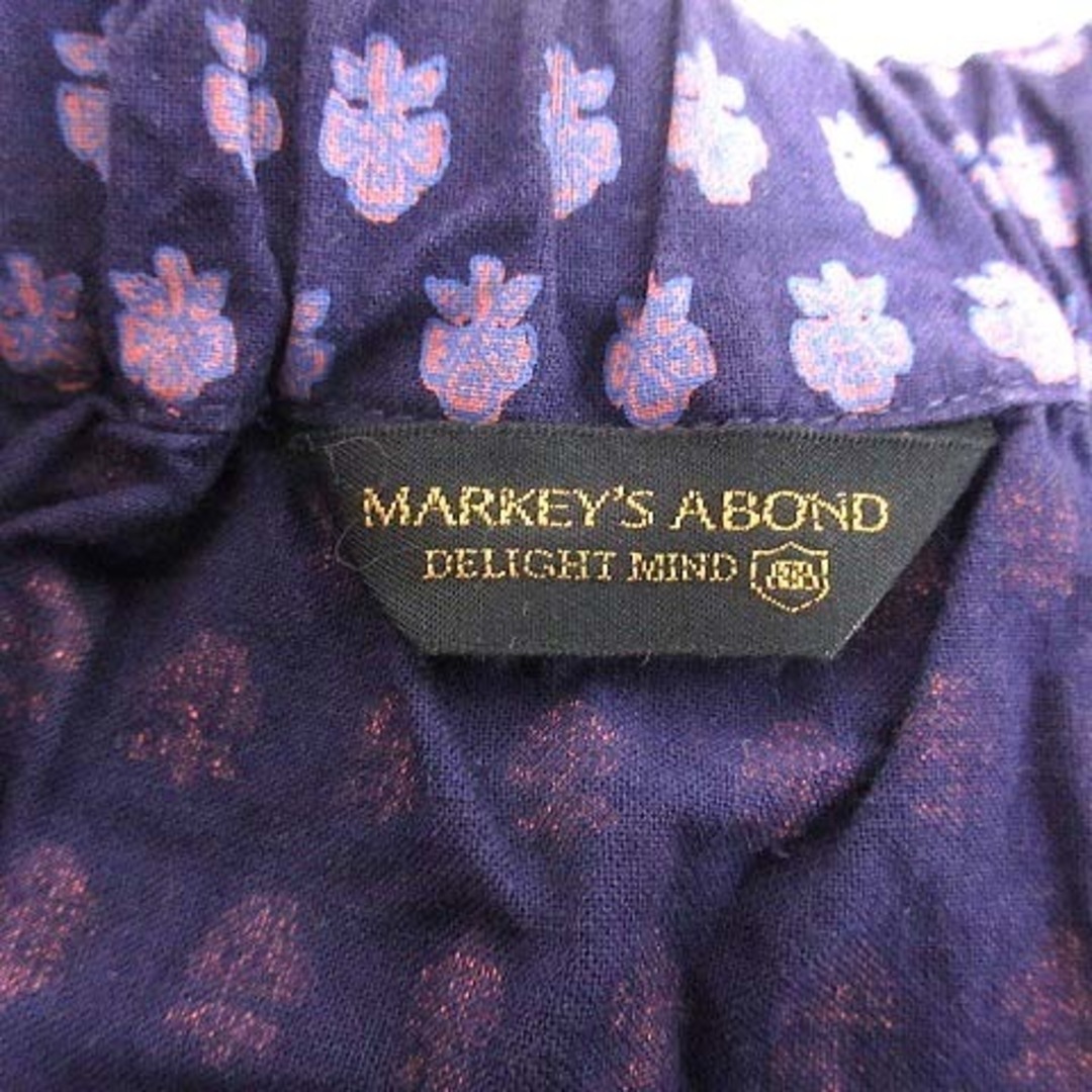 other(アザー)のMARKEY'S ABOND フレアスカート ロング 総柄 1 マルチカラー レディースのスカート(ロングスカート)の商品写真