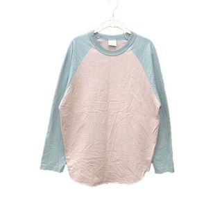 B&Y ユナイテッドアローズ Tシャツ カットソー バイカラー M ベージュ 緑