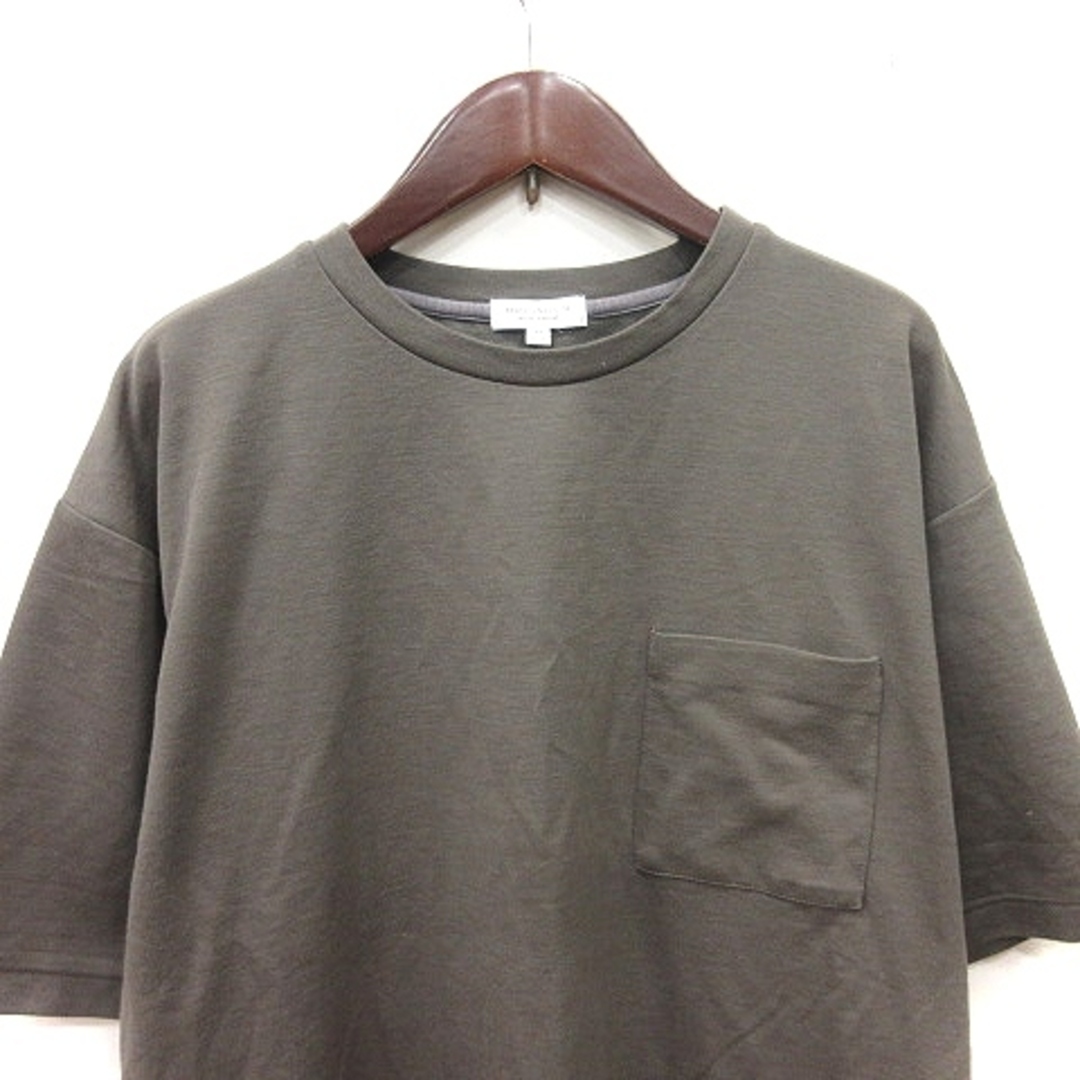 BEAUTY&YOUTH UNITED ARROWS(ビューティアンドユースユナイテッドアローズ)のビューティー&ユース Tシャツ カットソー 半袖 M 茶 ブラウン /YI メンズのトップス(Tシャツ/カットソー(半袖/袖なし))の商品写真