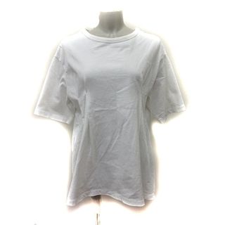 ナチュラルビューティーベーシック(NATURAL BEAUTY BASIC)のナチュラルビューティーベーシック Tシャツ カットソー チュニック 半袖 M 白(Tシャツ(半袖/袖なし))
