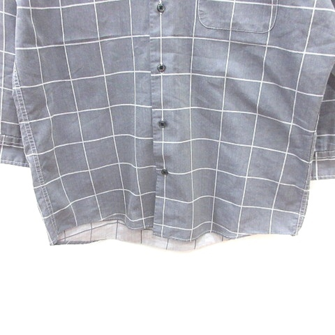 BOYCOTT(ボイコット)のボイコット BOYCOTT シャツ チェック 長袖 2 グレー /MN メンズのトップス(シャツ)の商品写真