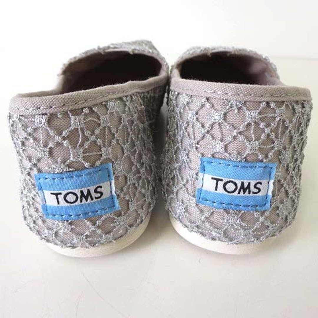 TOMS(トムズ)のトムス TOMS スリッポン スニーカー シューズ 24.5cm シルバー ラメ レディースの靴/シューズ(スニーカー)の商品写真