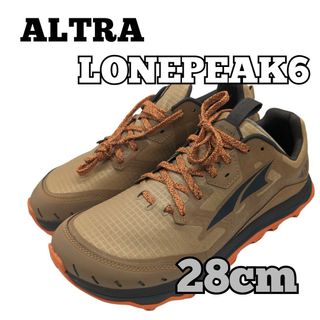 ALTRA LONE PEAK 6 28cm アルトラ ローンピーク6 ブラウン(シューズ)