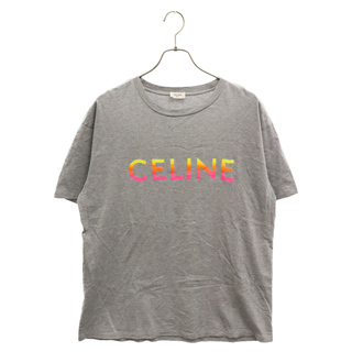 セリーヌ(celine)のCELINE セリーヌ 22AW Gradation Logo Tee グラデーションロゴ半袖Tシャツ 半袖カットソー グレー 2X10B671Q(Tシャツ/カットソー(半袖/袖なし))