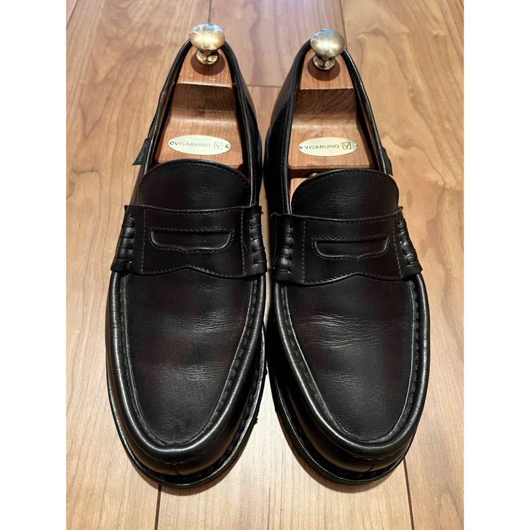 Paraboot(パラブーツ)のParaboot Reims サイズ7ハーフ NOIR  パラブーツ ランス メンズの靴/シューズ(スリッポン/モカシン)の商品写真