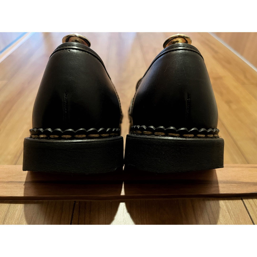 Paraboot(パラブーツ)のParaboot Reims サイズ7ハーフ NOIR  パラブーツ ランス メンズの靴/シューズ(スリッポン/モカシン)の商品写真