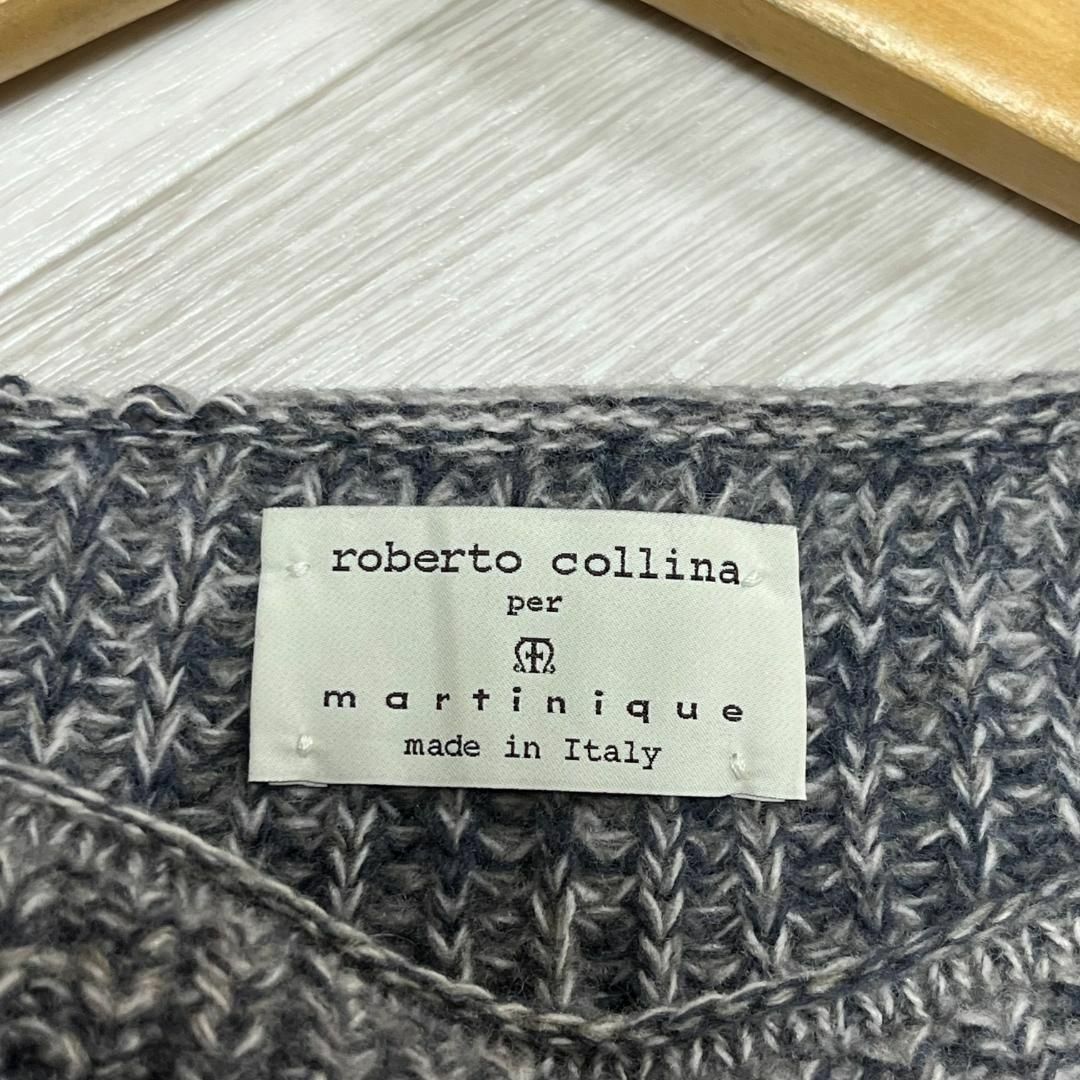 ROBERTO COLLINA(ロベルトコリーナ)のroberto collina ロベルトコリーナ メリノウール　ニット メンズのトップス(ニット/セーター)の商品写真