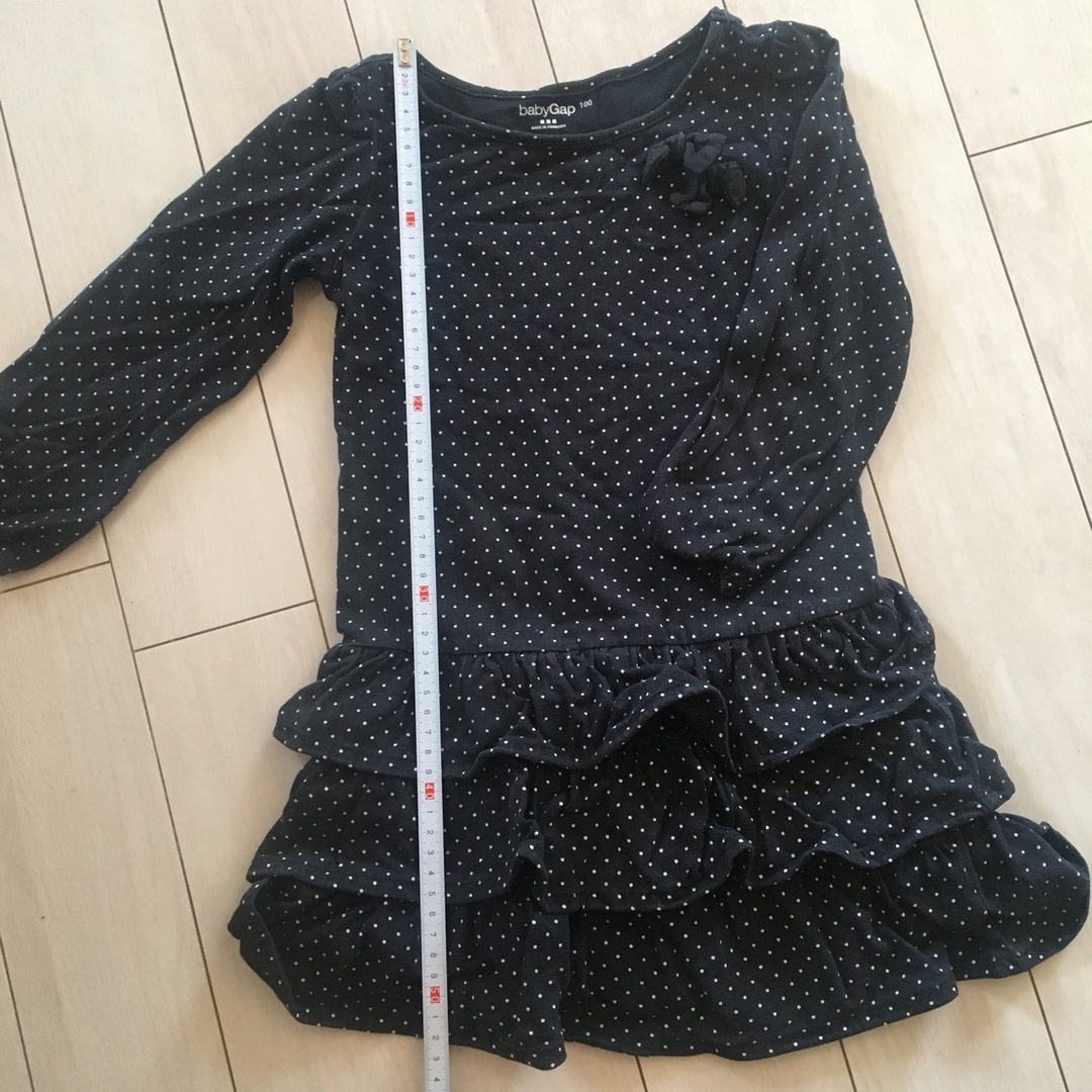 GAP Kids(ギャップキッズ)のbaby GAP 100 水玉ワンピース キッズ/ベビー/マタニティのキッズ服女の子用(90cm~)(ワンピース)の商品写真