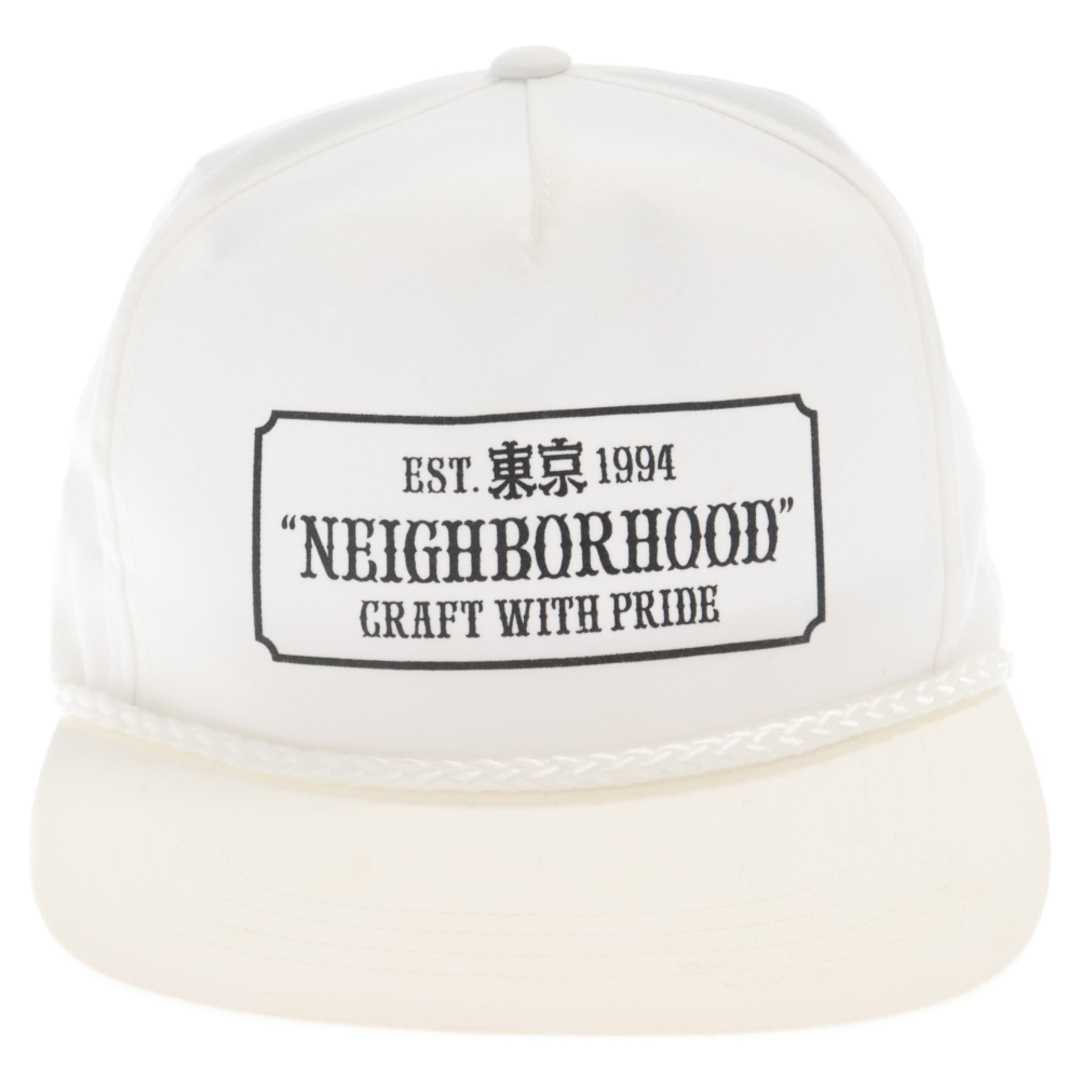 NEIGHBORHOOD(ネイバーフッド)のNEIGHBORHOOD ネイバーフッド 17SS BAR.TOKYO/CE-CAP 東京 スーベニアシリーズ キャップ ホワイト 171YGNH-HT01S メンズの帽子(キャップ)の商品写真