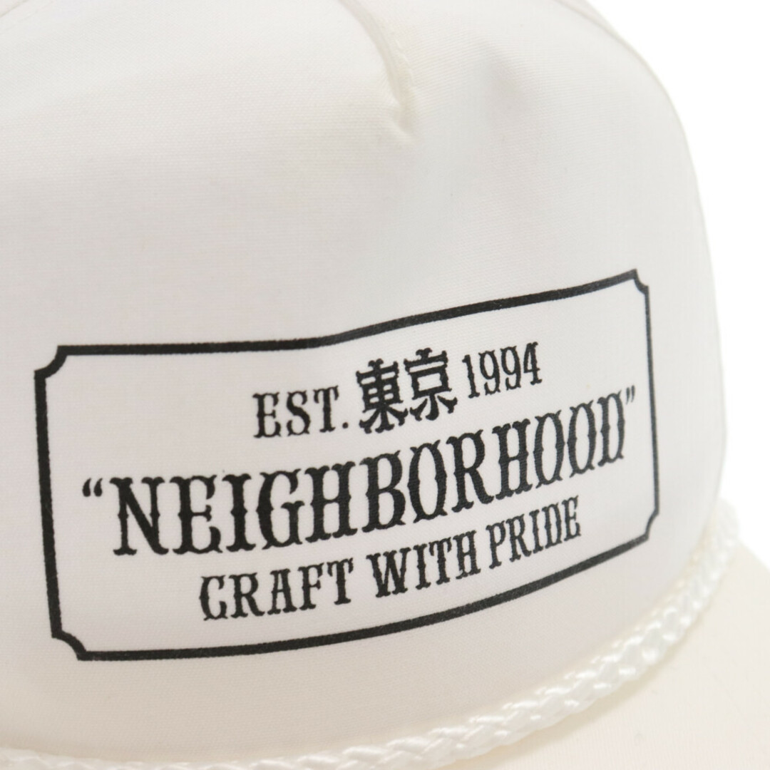 NEIGHBORHOOD(ネイバーフッド)のNEIGHBORHOOD ネイバーフッド 17SS BAR.TOKYO/CE-CAP 東京 スーベニアシリーズ キャップ ホワイト 171YGNH-HT01S メンズの帽子(キャップ)の商品写真