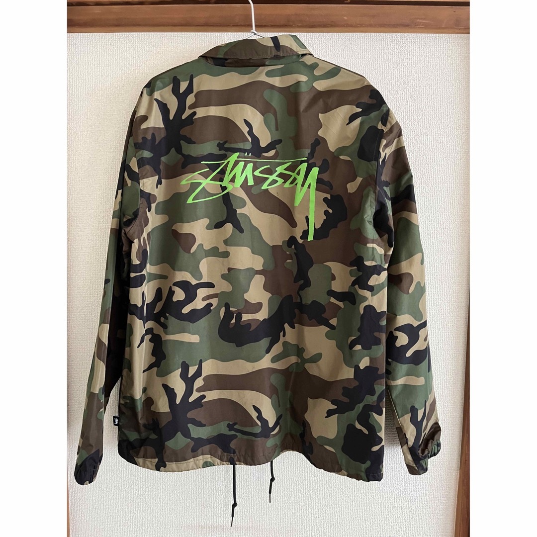 STUSSY(ステューシー)のstussy コーチジャケット ナイロンジャケット Ｌ メンズのジャケット/アウター(ナイロンジャケット)の商品写真