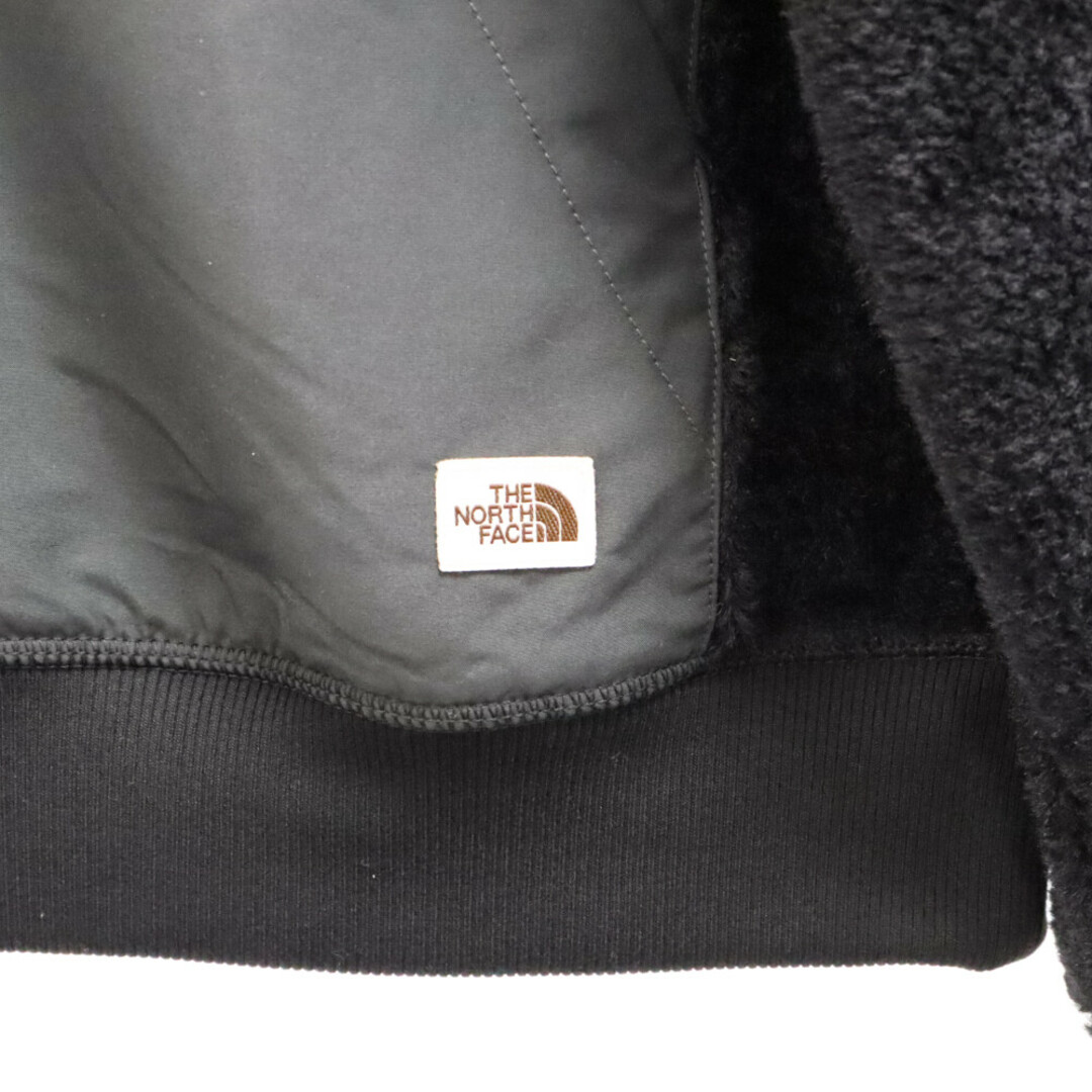 THE NORTH FACE(ザノースフェイス)のTHE NORTH FACE ザノースフェイス RIDGE FLEECE 1/4 ZIP リッジ フリース ジップアップボアジャケット ブラック NF0A5A82 メンズのジャケット/アウター(フライトジャケット)の商品写真