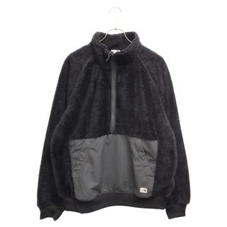 ザノースフェイス(THE NORTH FACE)のTHE NORTH FACE ザノースフェイス RIDGE FLEECE 1/4 ZIP リッジ フリース ジップアップボアジャケット ブラック NF0A5A82(フライトジャケット)