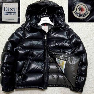 MONCLER - 数回使用 ハンガー付 M モンクレール マヤ ダウンジャケット 黒 DISTタグ