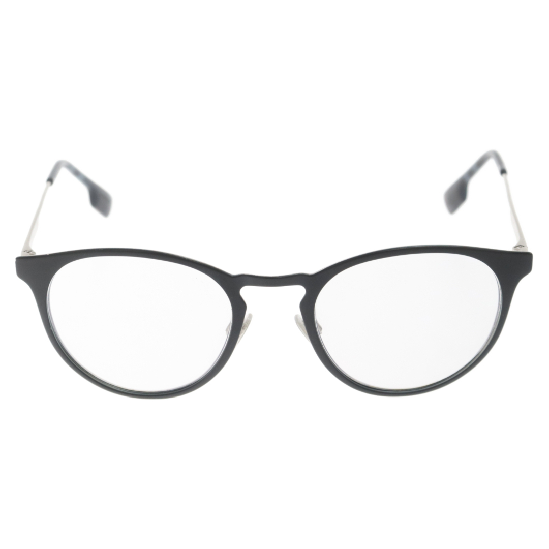 BURBERRY(バーバリー)のBURBERRY バーバリー ボストンフレーム メガネ アイウェア ブラック/シルバー B1360 1005 メンズのファッション小物(サングラス/メガネ)の商品写真