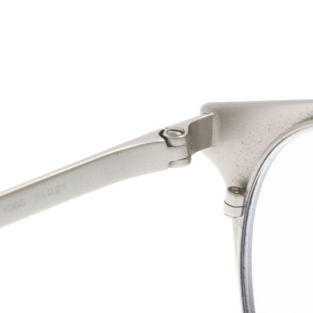 BURBERRY(バーバリー)のBURBERRY バーバリー ボストンフレーム メガネ アイウェア ブラック/シルバー B1360 1005 メンズのファッション小物(サングラス/メガネ)の商品写真