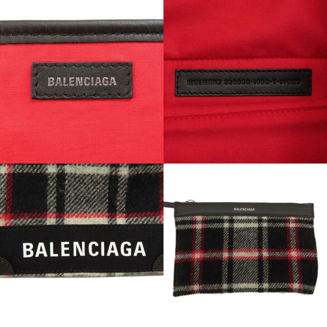 Balenciaga(バレンシアガ)のBALENCIAGA 339933 ネイビーカバス S トートバッグ ウール レディース レディースのバッグ(トートバッグ)の商品写真