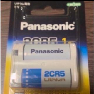 パナソニック(Panasonic)のパナソニック カメラ用リチウム電池 6V 1個入 2CR-5(その他)