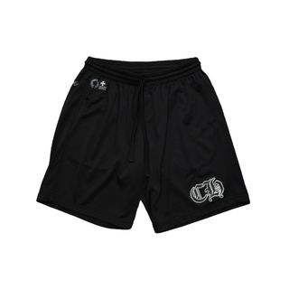 クロムハーツ(Chrome Hearts)の新品未使用品 CHROME HEARTS クロムハーツ MESH VARSITY SHORTS ハーフパンツ メッシュパンツ ブラック Mサイズ 中古 61741(ショートパンツ)